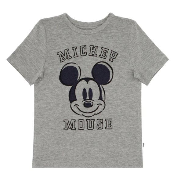 Little Sleepies Other - NWT LITTLE SLEEPIES x DISNEY Mickey Mouse Collegiate Short Sleeve Tee 5